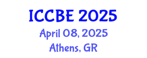 International Conference on Chemical and Biochemical Engineering (ICCBE) April 08, 2025 - Athens, Greece