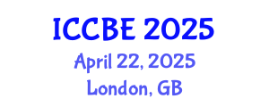 International Conference on Chemical and Biochemical Engineering (ICCBE) April 22, 2025 - London, United Kingdom