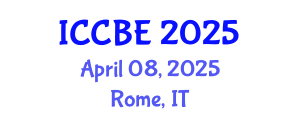 International Conference on Chemical and Biochemical Engineering (ICCBE) April 08, 2025 - Rome, Italy