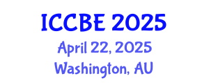 International Conference on Chemical and Biochemical Engineering (ICCBE) April 22, 2025 - Washington, Australia