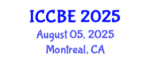 International Conference on Chemical and Biochemical Engineering (ICCBE) August 05, 2025 - Montreal, Canada