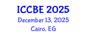 International Conference on Chemical and Biochemical Engineering (ICCBE) December 13, 2025 - Cairo, Egypt