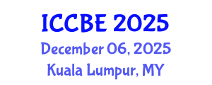 International Conference on Chemical and Biochemical Engineering (ICCBE) December 06, 2025 - Kuala Lumpur, Malaysia