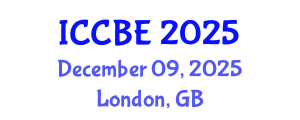 International Conference on Chemical and Biochemical Engineering (ICCBE) December 09, 2025 - London, United Kingdom