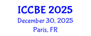 International Conference on Chemical and Biochemical Engineering (ICCBE) December 30, 2025 - Paris, France