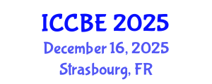 International Conference on Chemical and Biochemical Engineering (ICCBE) December 16, 2025 - Strasbourg, France