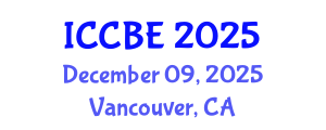 International Conference on Chemical and Biochemical Engineering (ICCBE) December 09, 2025 - Vancouver, Canada
