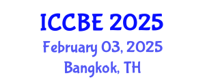 International Conference on Chemical and Biochemical Engineering (ICCBE) February 03, 2025 - Bangkok, Thailand