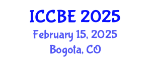 International Conference on Chemical and Biochemical Engineering (ICCBE) February 15, 2025 - Bogota, Colombia
