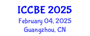 International Conference on Chemical and Biochemical Engineering (ICCBE) February 04, 2025 - Guangzhou, China