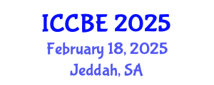 International Conference on Chemical and Biochemical Engineering (ICCBE) February 18, 2025 - Jeddah, Saudi Arabia