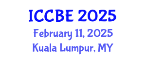 International Conference on Chemical and Biochemical Engineering (ICCBE) February 11, 2025 - Kuala Lumpur, Malaysia