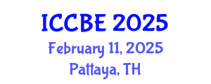 International Conference on Chemical and Biochemical Engineering (ICCBE) February 11, 2025 - Pattaya, Thailand