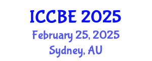 International Conference on Chemical and Biochemical Engineering (ICCBE) February 25, 2025 - Sydney, Australia