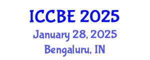International Conference on Chemical and Biochemical Engineering (ICCBE) January 28, 2025 - Bengaluru, India