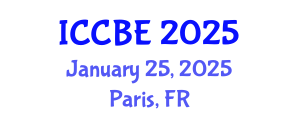International Conference on Chemical and Biochemical Engineering (ICCBE) January 25, 2025 - Paris, France