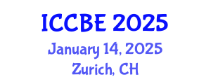 International Conference on Chemical and Biochemical Engineering (ICCBE) January 14, 2025 - Zurich, Switzerland