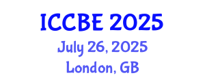 International Conference on Chemical and Biochemical Engineering (ICCBE) July 26, 2025 - London, United Kingdom