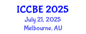 International Conference on Chemical and Biochemical Engineering (ICCBE) July 21, 2025 - Melbourne, Australia