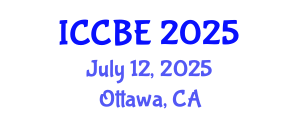 International Conference on Chemical and Biochemical Engineering (ICCBE) July 12, 2025 - Ottawa, Canada