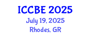 International Conference on Chemical and Biochemical Engineering (ICCBE) July 19, 2025 - Rhodes, Greece