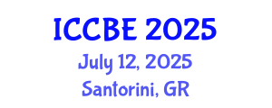 International Conference on Chemical and Biochemical Engineering (ICCBE) July 12, 2025 - Santorini, Greece
