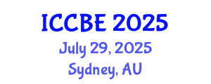 International Conference on Chemical and Biochemical Engineering (ICCBE) July 29, 2025 - Sydney, Australia