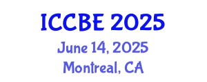 International Conference on Chemical and Biochemical Engineering (ICCBE) June 14, 2025 - Montreal, Canada