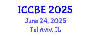 International Conference on Chemical and Biochemical Engineering (ICCBE) June 24, 2025 - Tel Aviv, Israel