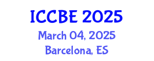 International Conference on Chemical and Biochemical Engineering (ICCBE) March 04, 2025 - Barcelona, Spain