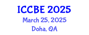 International Conference on Chemical and Biochemical Engineering (ICCBE) March 25, 2025 - Doha, Qatar