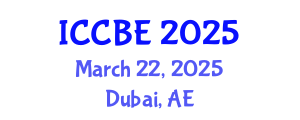 International Conference on Chemical and Biochemical Engineering (ICCBE) March 22, 2025 - Dubai, United Arab Emirates