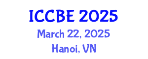International Conference on Chemical and Biochemical Engineering (ICCBE) March 22, 2025 - Hanoi, Vietnam