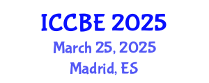 International Conference on Chemical and Biochemical Engineering (ICCBE) March 25, 2025 - Madrid, Spain