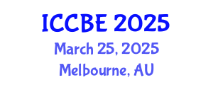 International Conference on Chemical and Biochemical Engineering (ICCBE) March 25, 2025 - Melbourne, Australia