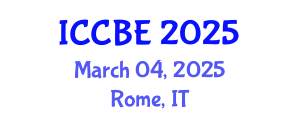 International Conference on Chemical and Biochemical Engineering (ICCBE) March 04, 2025 - Rome, Italy