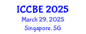 International Conference on Chemical and Biochemical Engineering (ICCBE) March 29, 2025 - Singapore, Singapore