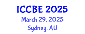 International Conference on Chemical and Biochemical Engineering (ICCBE) March 29, 2025 - Sydney, Australia