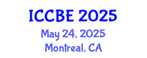 International Conference on Chemical and Biochemical Engineering (ICCBE) May 24, 2025 - Montreal, Canada