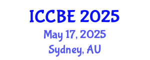 International Conference on Chemical and Biochemical Engineering (ICCBE) May 17, 2025 - Sydney, Australia