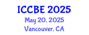 International Conference on Chemical and Biochemical Engineering (ICCBE) May 20, 2025 - Vancouver, Canada