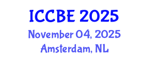 International Conference on Chemical and Biochemical Engineering (ICCBE) November 04, 2025 - Amsterdam, Netherlands