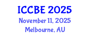 International Conference on Chemical and Biochemical Engineering (ICCBE) November 11, 2025 - Melbourne, Australia