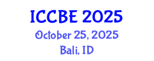 International Conference on Chemical and Biochemical Engineering (ICCBE) October 25, 2025 - Bali, Indonesia