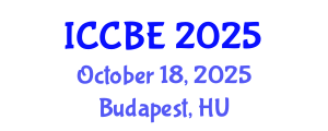 International Conference on Chemical and Biochemical Engineering (ICCBE) October 18, 2025 - Budapest, Hungary