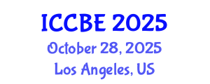 International Conference on Chemical and Biochemical Engineering (ICCBE) October 28, 2025 - Los Angeles, United States