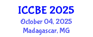 International Conference on Chemical and Biochemical Engineering (ICCBE) October 04, 2025 - Madagascar, Madagascar