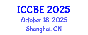 International Conference on Chemical and Biochemical Engineering (ICCBE) October 18, 2025 - Shanghai, China