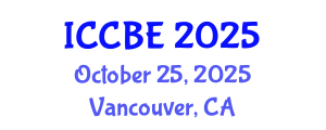 International Conference on Chemical and Biochemical Engineering (ICCBE) October 25, 2025 - Vancouver, Canada