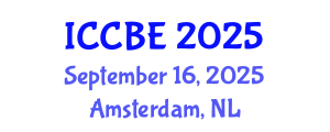 International Conference on Chemical and Biochemical Engineering (ICCBE) September 16, 2025 - Amsterdam, Netherlands